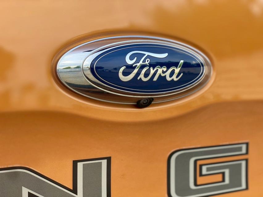 Ford Ranger Wildtrak 2.0 4x2 ปี 2020 สีส้ม ไมล์ 58,xxx km
