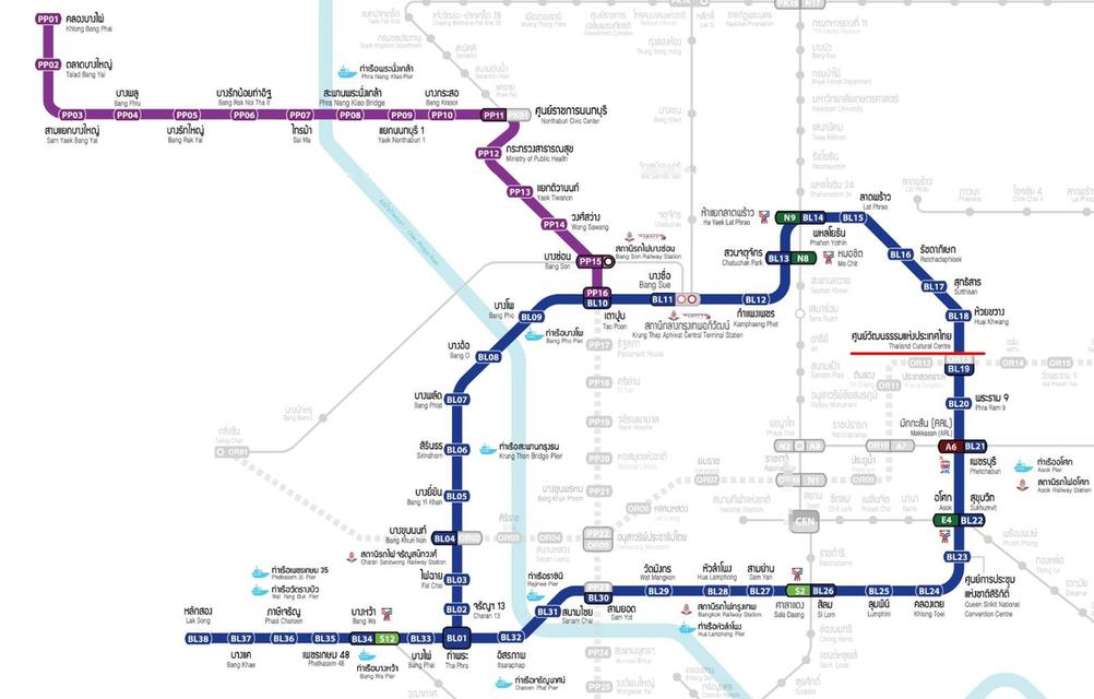 ให้เช่า คอนโดใกล้ MRT ศูนย์วัฒนธรรม 350เมตร 18