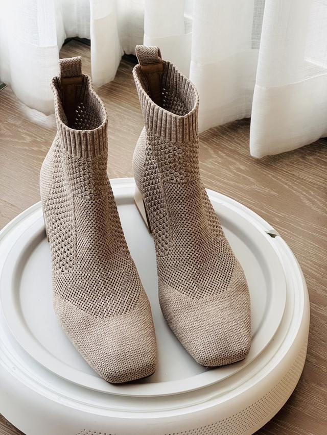 รองเท้า vivaia บูทส้นสูง 2 นิ้ว 7