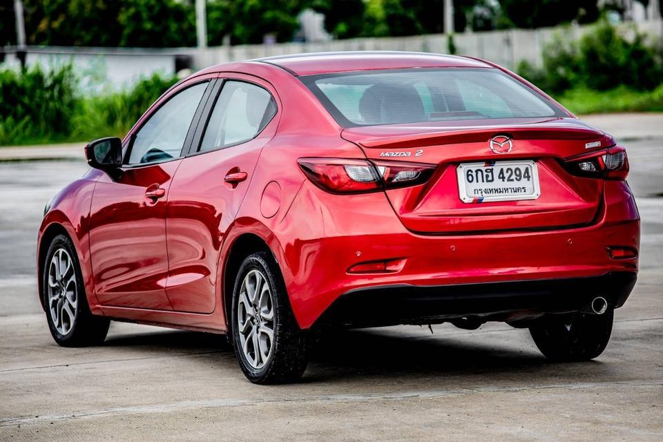 Mazda2 1.5 XD Highplus Led Sedan ปี 2018 เครื่องยนต์ดีเซล MNC รุ่น Top สีแดง 8