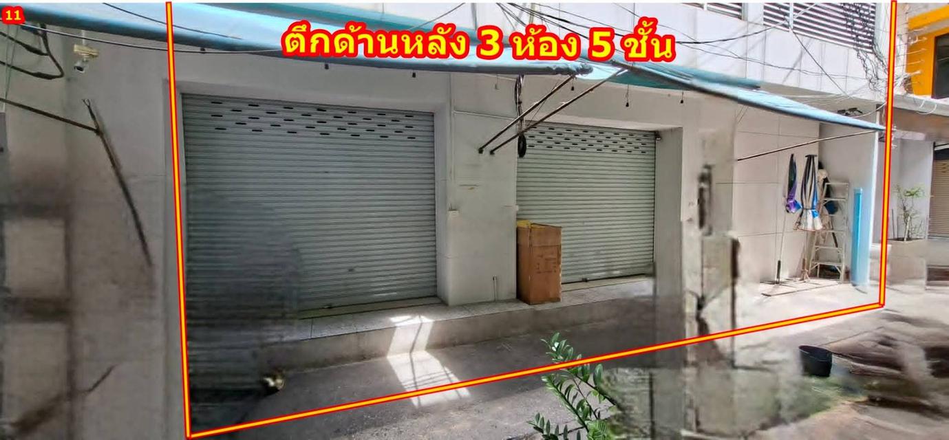 🔥 ขายด่วน! อาคารพาณิชย์ 5 ชั้น ใจกลางสำเพ็ง ซอยวานิช 1 | เหมาะค้าขาย–โฮสเทล 🔥 4