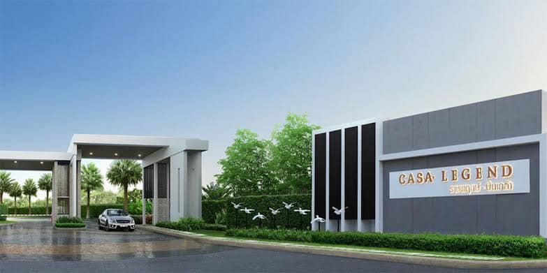 ขายบ้านเดี่ยว 2 ชั้น 67 ตร.ว. 5 ห้องนอน ติดถนนราชพกฤษ์ Casa Legend ราชพฤกษ์ 12