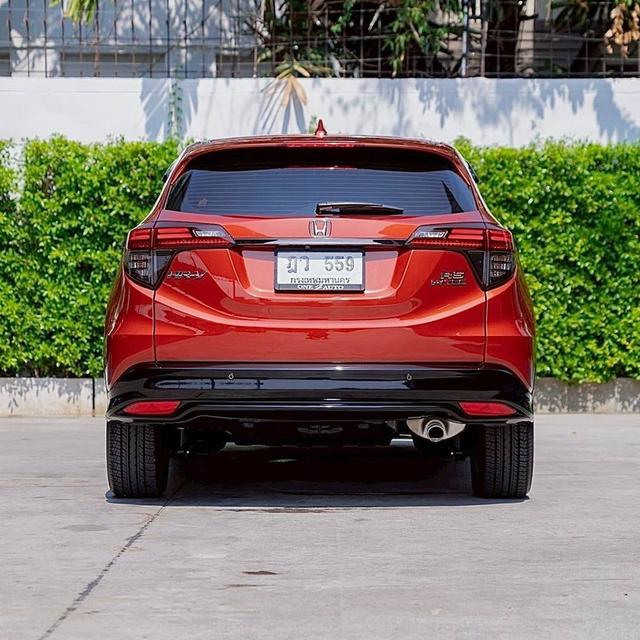 HONDA HR-V 1.8 RS MNC AT 2018สีแดง ตัวท็อป RS ไมล์ 75,xxx มือเดียว รูปย่อยที่ 4
