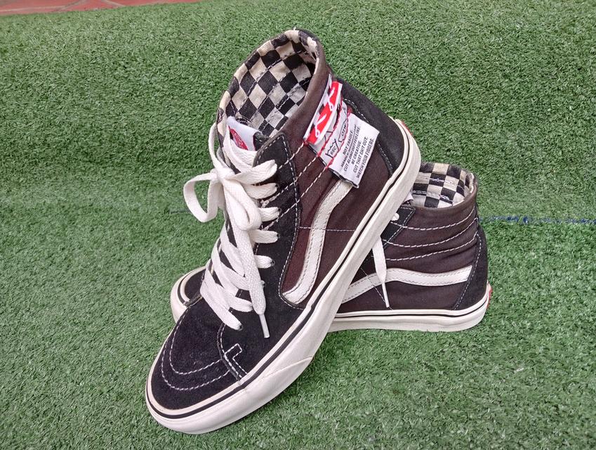 VANS ผ้าใบหุ้มข้อ มือสอง สภาพเหมือนใหม่ ส่งฟรี!