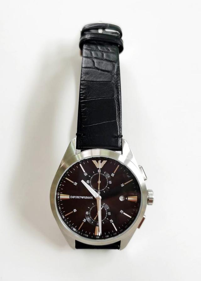 นาฬิกา Emporio Armani Chronograph Black Dial รุ่น AR-1716 ของแท้ 10