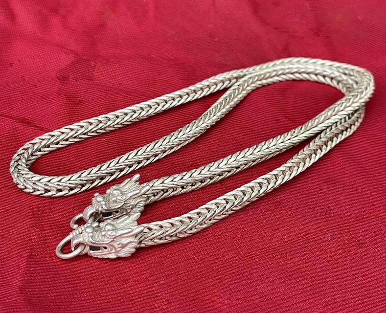 สร้อย สร้อยเงิน สร้อยคอเงิน หัวลายมังกร 3