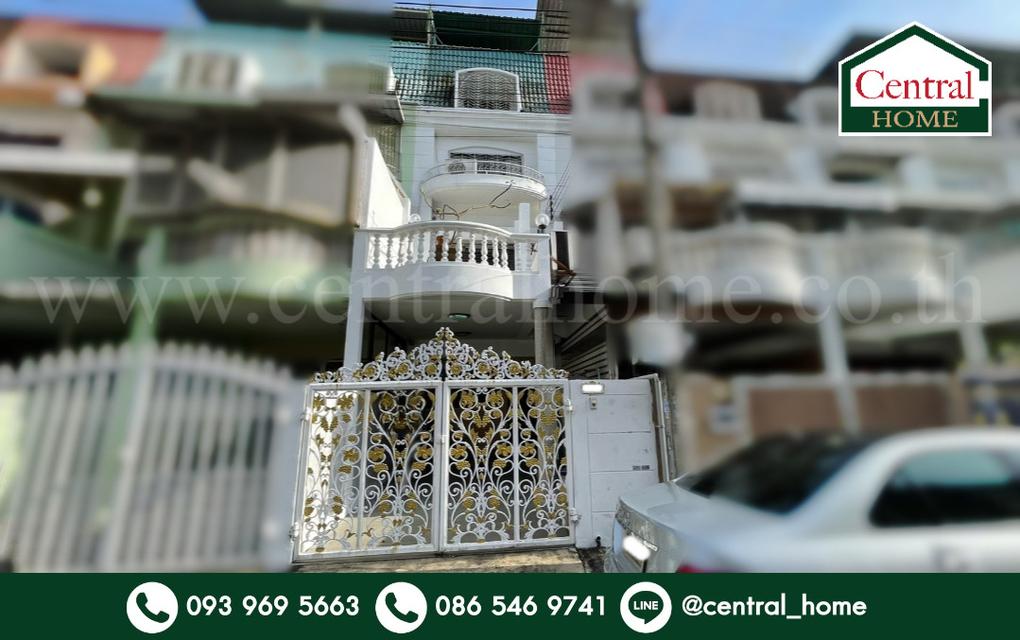 ทาวน์เฮ้าส์ อัศวินการ์เด้น จรัญสนิทวงศ์ 45 ใกล้ MRT บางขุนนนท์ 1