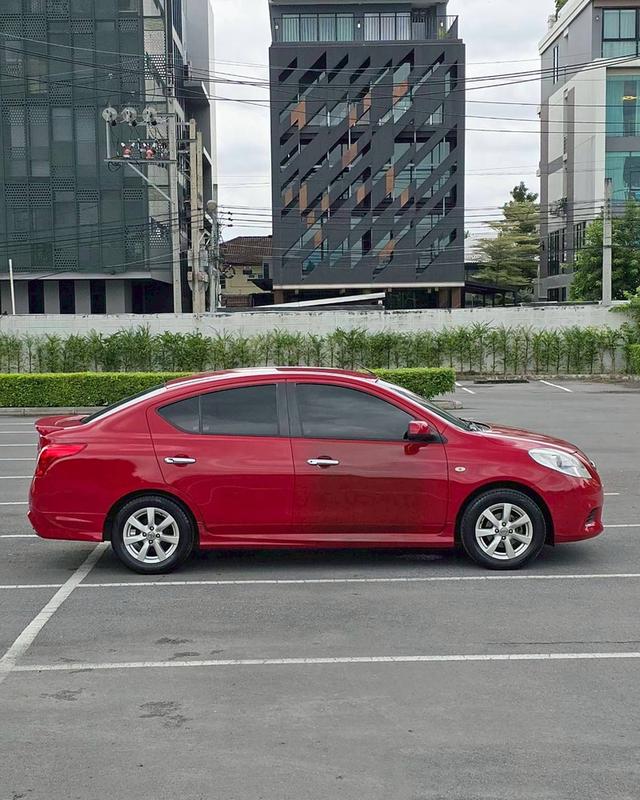Nissan Almera 1.2 E เกียร์ Auto สีแดง ปี 2013 6