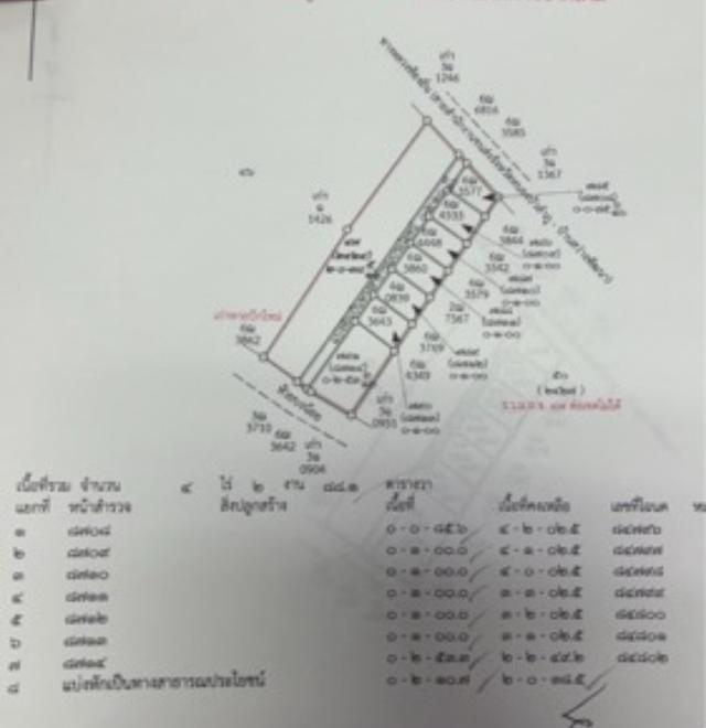 ที่ดิน แบ่งแปลง หนองบัวลำภู ติดถนน 2