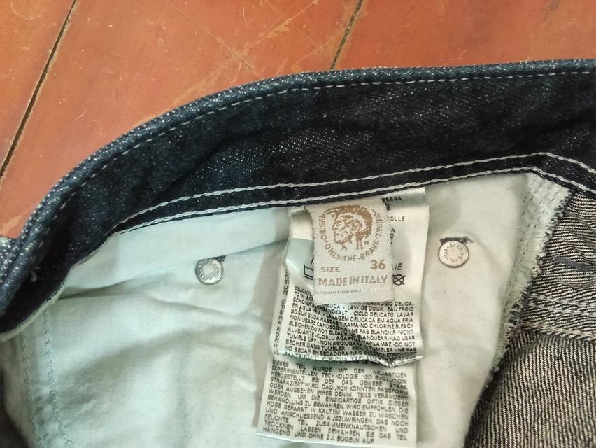 Rare Item กางเกงยีนส์ Diesel Thanaz Made in Italy ของแท้ รูปที่ 14