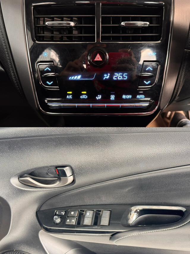 ⭐️ รถบ้านมือเดียว ฟรีดาวน์ หลังคาแบล็ครูฟ Toyota Yaris Ativ 1.2Sport Premium รูปที่ 14