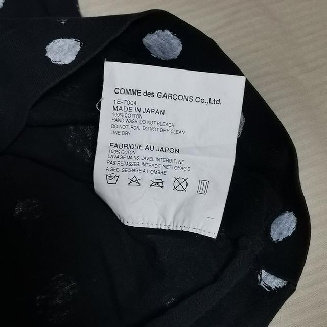 COMME des GARÇONS​ เสื้อยืดลายจุด รูปที่ 3