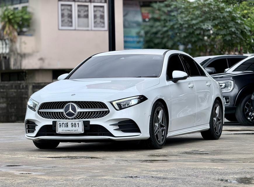 2020 BENZ A-CLASS, A200 AMG DYNAMICโฉม W177 ปี19-ปัจจุบัน สีขาว ปี19จด20เครื่องเบนซิน มือเดียวป้ายแดง ตัวท็อปสุด