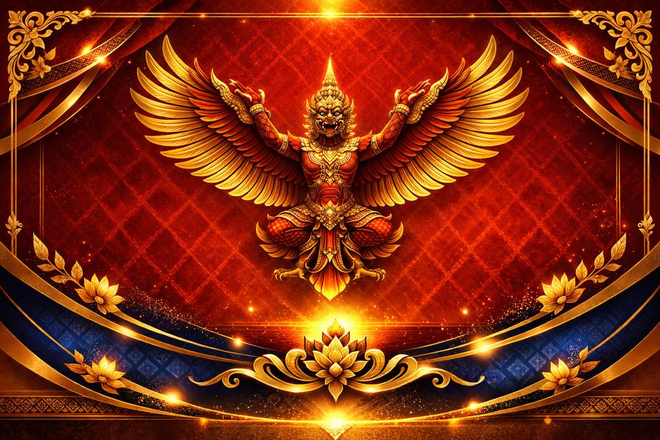 กรอบภาพลายไทย ใช้ในการออกแบบ รูปที่ 10