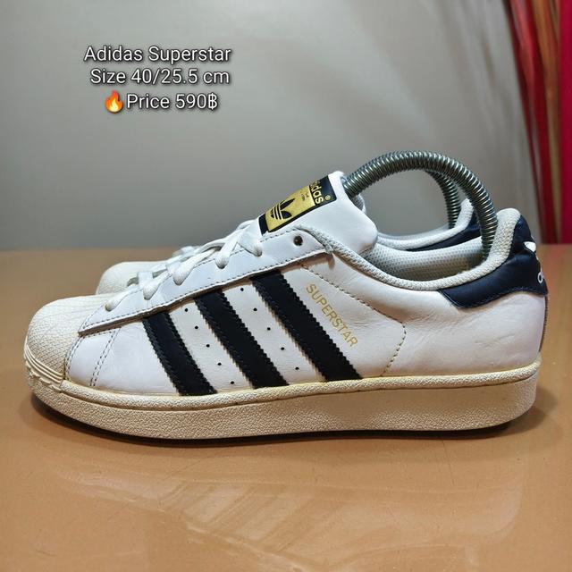 Adidas Superstar Size 40⅔/25.5 cm🔥Price 550฿ รูปที่ 2
