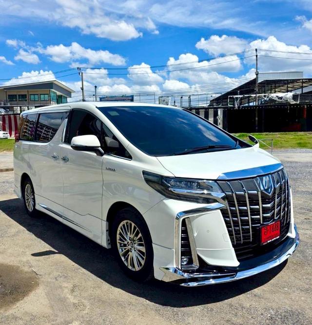 Toyota ALPHARD SRC E-Four สีขาว ปี 2019 ไมล์ 60,000 กม.