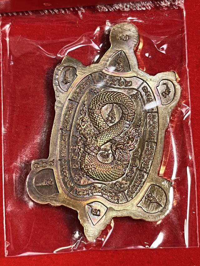 171. เหรียญพญาเต่าเรือน รุ่น มหาสิทธิโชค หลวงพ่อฟู วัดบางสมัคร 2562 ฉะเชิงเทรา