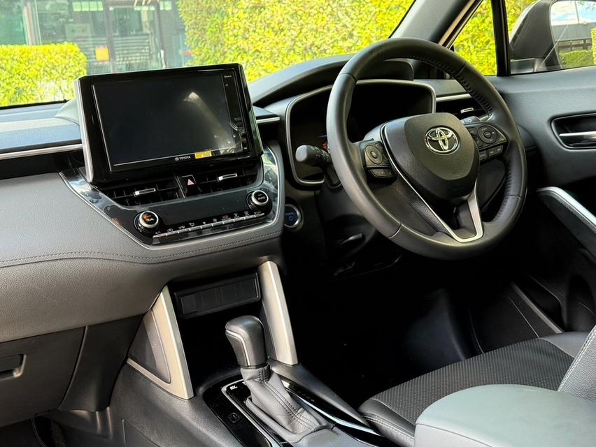 2021 Toyota CROSS HYBRID PREMIUM SAFETY รถมือเดียว 70,000 กม เลขไมล์แท้ เข้าศูนย์ตามระยะ รถไม่มีอุบัติเหตุครับ 12