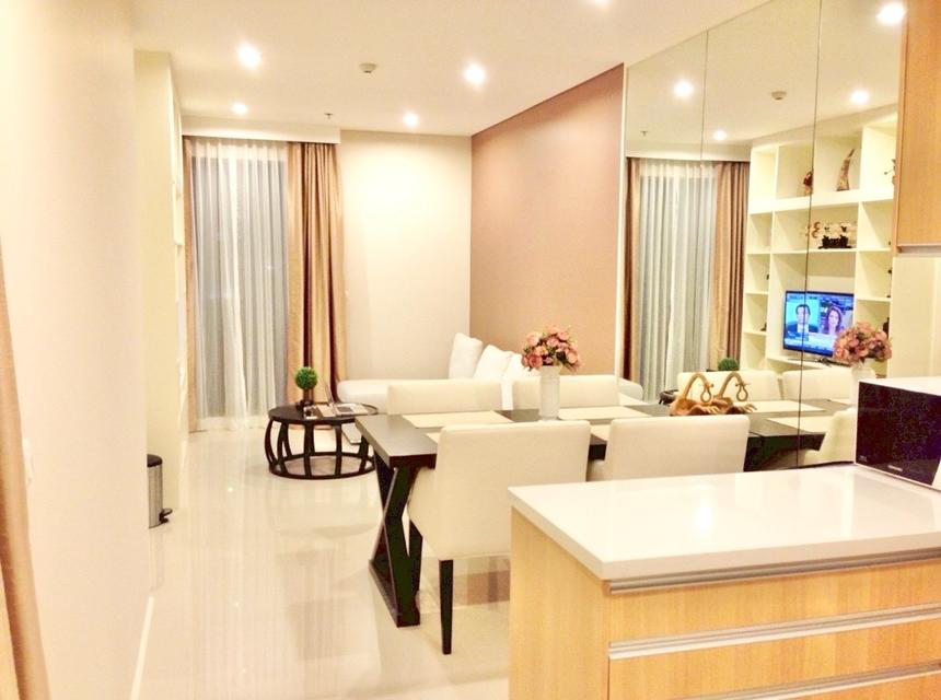 ให้เช่า คอนโด วิลล่า อโศก 48 ตรม. 1นอน 1น้ำ ชั้น28 ติดMRT เพชรบุรี 3