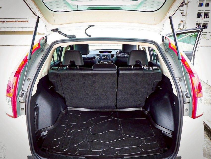 รหัสรถ QT9333 HONDA CRV 2.0 E (i-VTEC) เกียร์ Auto 4WD สีขาวมุก ปี 2014  13