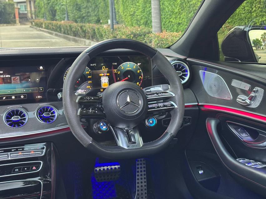 BENZ CLS53 AMG 4MATIC+ Facelift ปี 2024 สีดำ Wrap เทา พร้อมของแต่งเต็มลำ รถเจ้าของเดียว รูปที่ 8