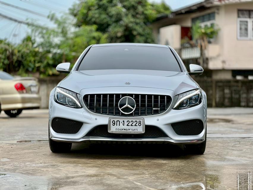 BENZ C-CLASS, C350e AMG DYNAMIC ปี 2018 โฉม W205 ปี14-23 สีเทา  2