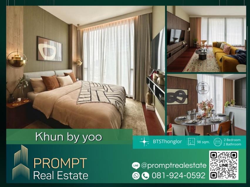 PROMPT *Rent* Khun by yoo - 98 sqm - #BTSThonglor #SamitivejSukhumvitHospital #CamillionHospital 1
