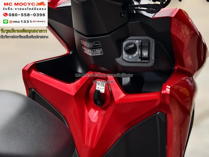 Click 125i 2023 วิ่ง9000โล รุ่นTopกุญแจรีโมทบุคเซอวิสครบ รถบ้านแท้เครื่องท่อเดิมๆ เล่มชุดโอนครบ No1222    8
