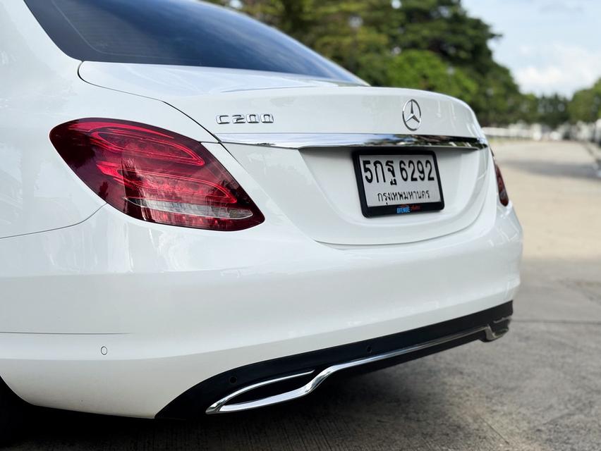 รหัสรถ AVA6292 📌 Benz C200 AMG เบนซินล้วน w205 ปี 2016  6
