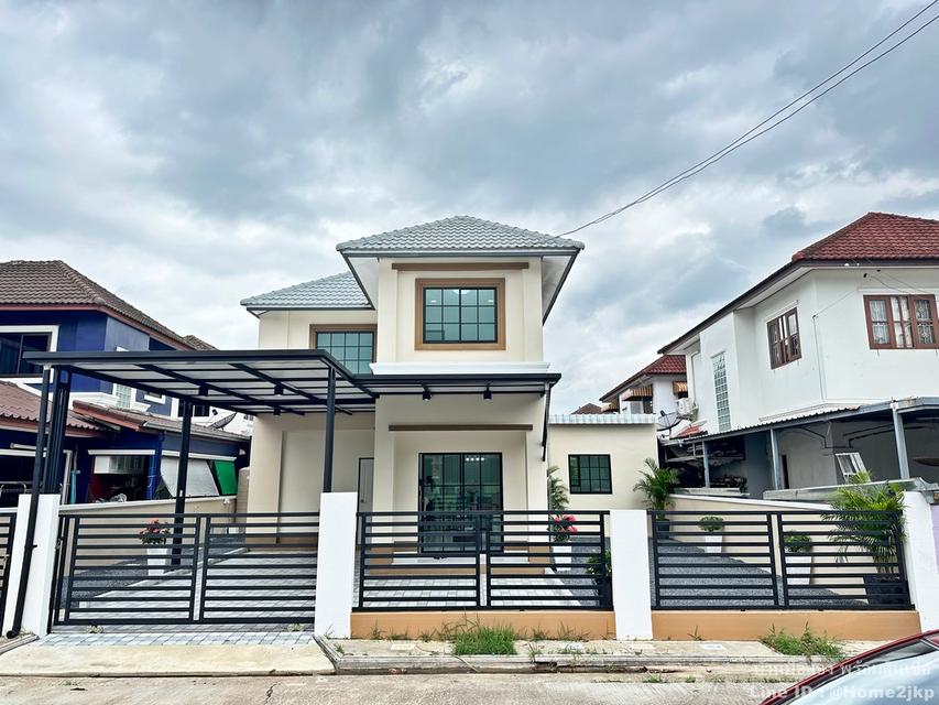 หมู่บ้าน KC.กรีนวิวล์ ถนนมิตรไมตรี บ้านรีโนเวทใหม่ แบบจึ้งๆ พร้อมสวนข้างบ้าน 1