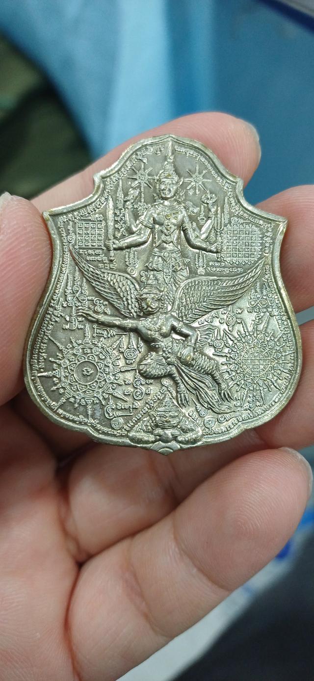 เหรียญมหาเทพชุมนุม เนื้อเงิน (พระอาจารย์ติ๊ก) พระอาจารย์สุรศักดิ์ ถาวโร วัดดาวดึงษ์ จ.ปทุมธานี รูปย่อยที่ 4