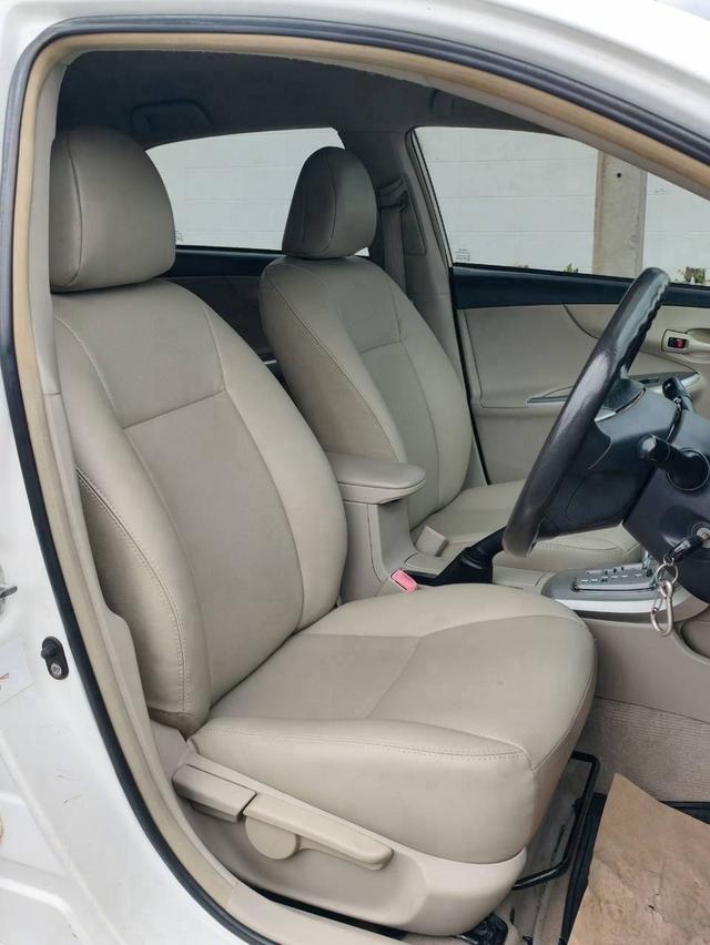 (แจ้งรหัสรถ QT5876) Toyota altis 1.6 G Auto สีขาว ปี 2013 รูปที่ 9
