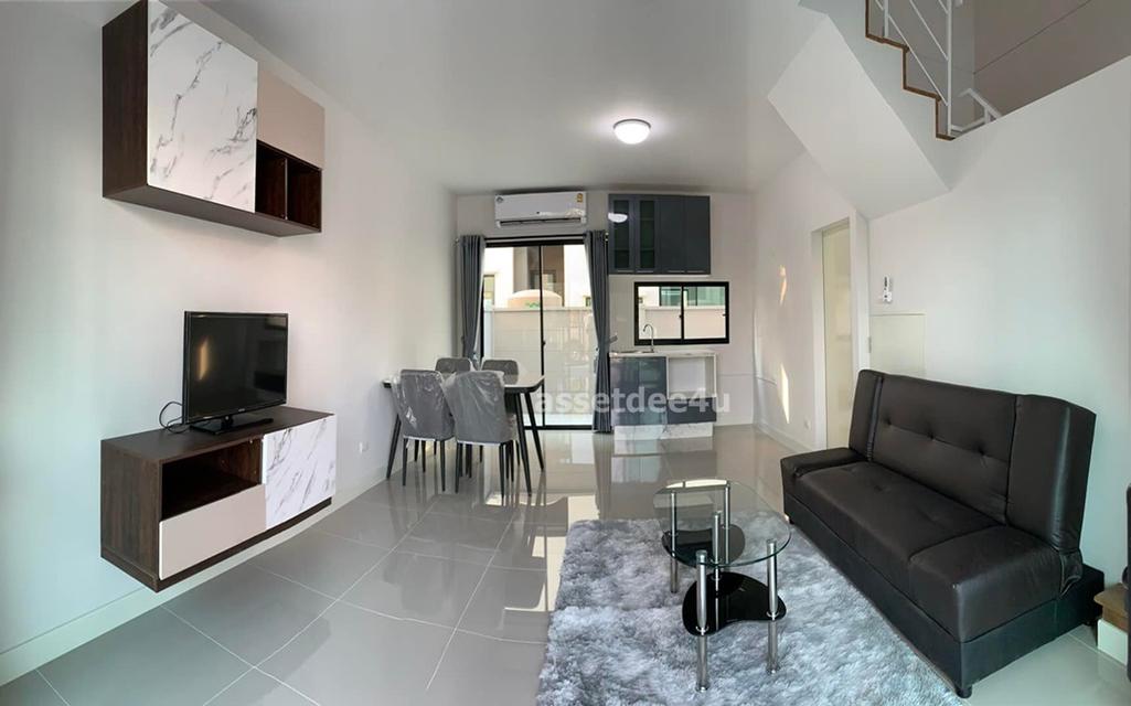 AT048 ให้เช่าทาวน์โฮม 3 ชั้น บ้านกลางเมือง ราชพฤกษ์ สาทร เฟอร์นิเจอร์และเครื่องใช้ไฟฟ้าครบ