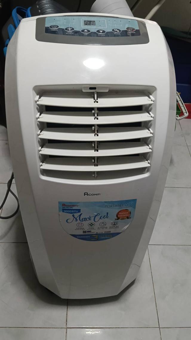 แอร์เคลื่อนที่ยี่ห้อ aconatic 9000 BTU สภาพใหม่ขาย 5,600