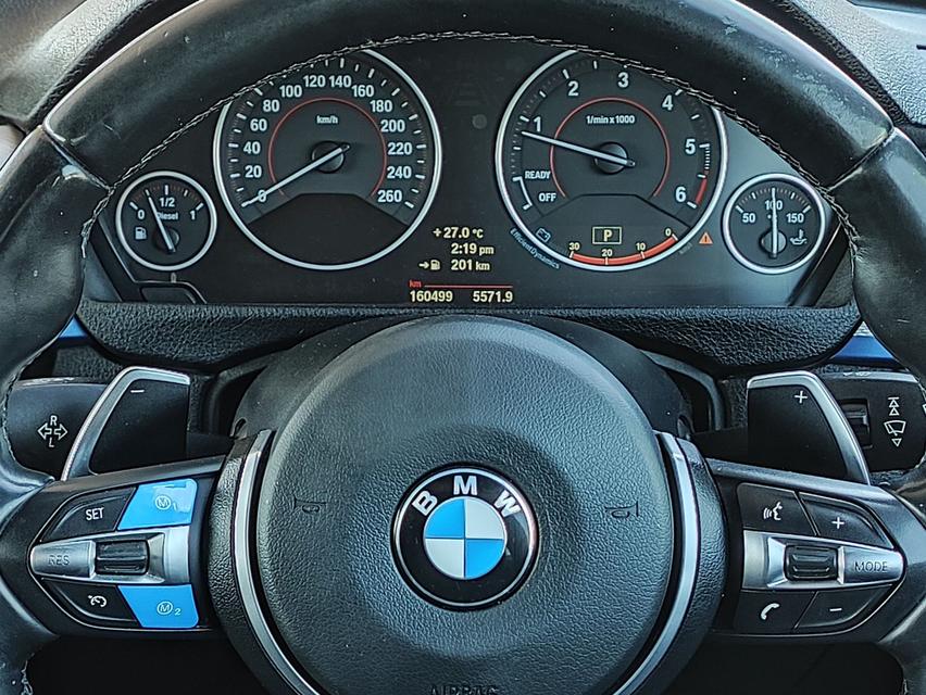 BMW 420d Sport Coupe ปี 2013   สีน้ำเงิน  15