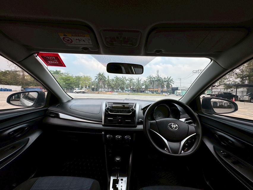 Toyota Vios 1.5E ปี2015 AT สีเทา รูปที่ 12