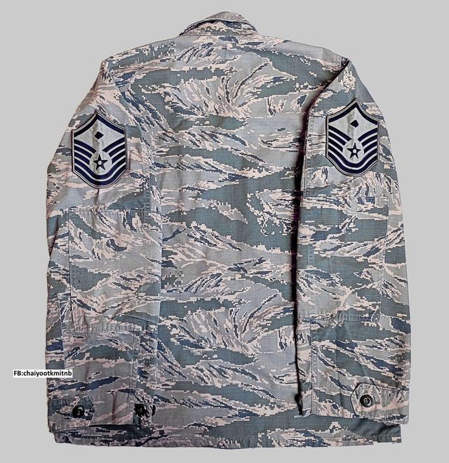 เสื้อทหารอากาศสหรัฐ (U.S. AIR FORCE) ติดยศจ่าอากาศเอก รูปที่ 3
