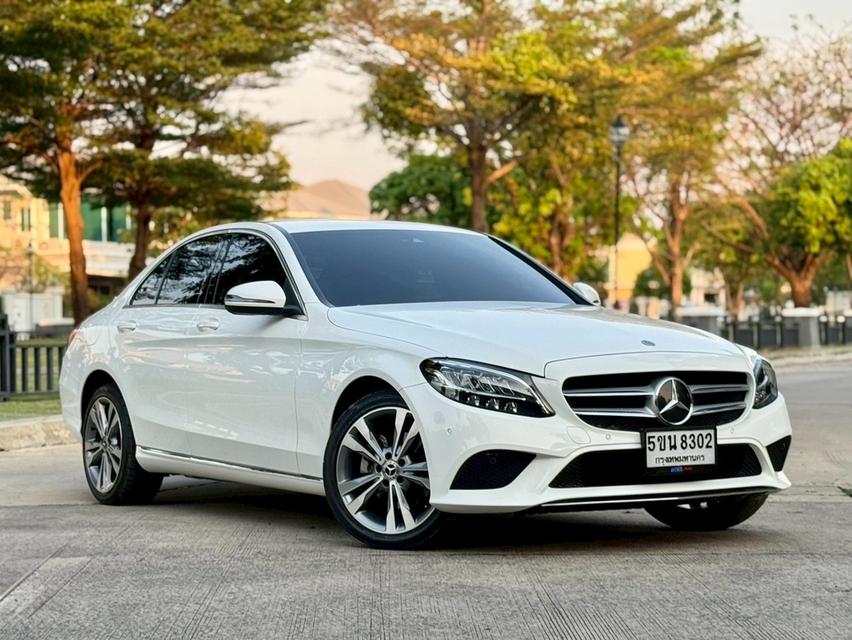 รหัสรถ AVA8302 ✅ Benz C220d ดีเซลล้วน W205 ปี 2021 รูปที่ 5