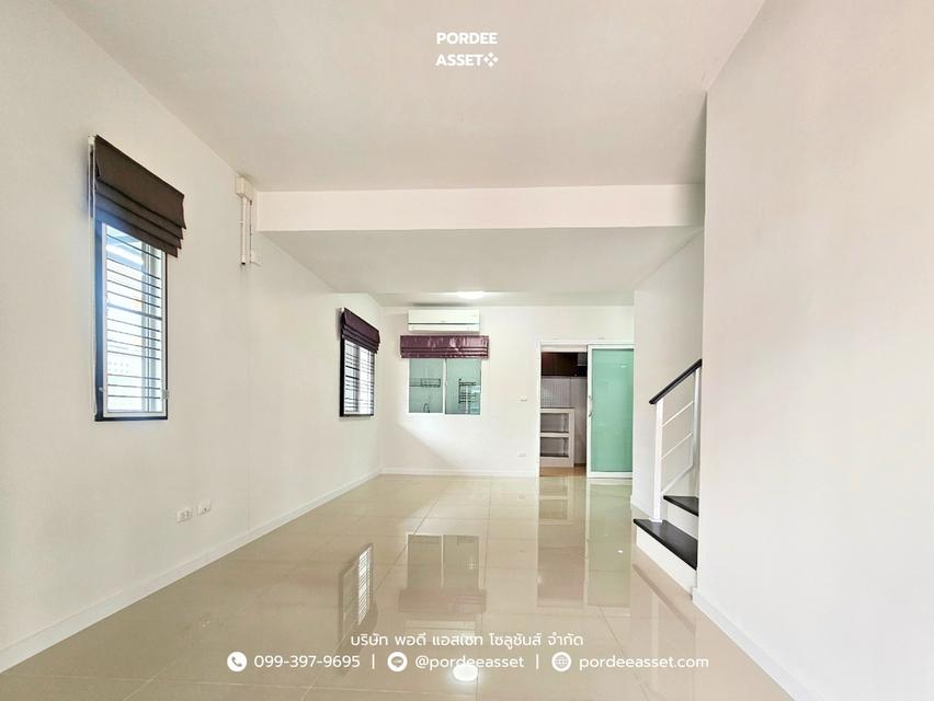 ขาย!! ทาวน์โฮม 2 ชั้น หลังมุม (ขนาด 23.3 ตร.ว.) บ้านพฤกษา96/1 รังสิต-คลองหลวง คลองสอง ปทุมธานี
