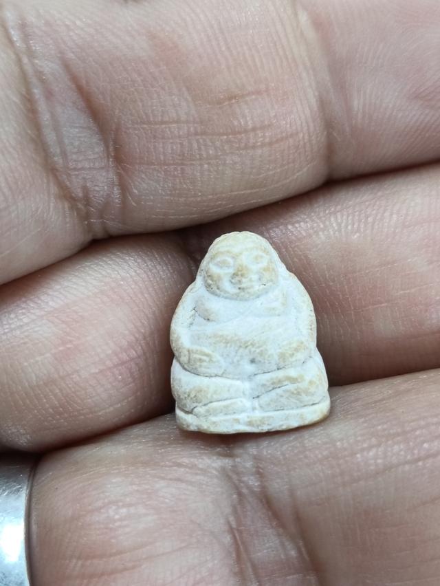 พระสังกัจจายน์พุทธมหาลาโภ ปี 2514 เนื้อผง วัดคลองเตยนอก กทม.