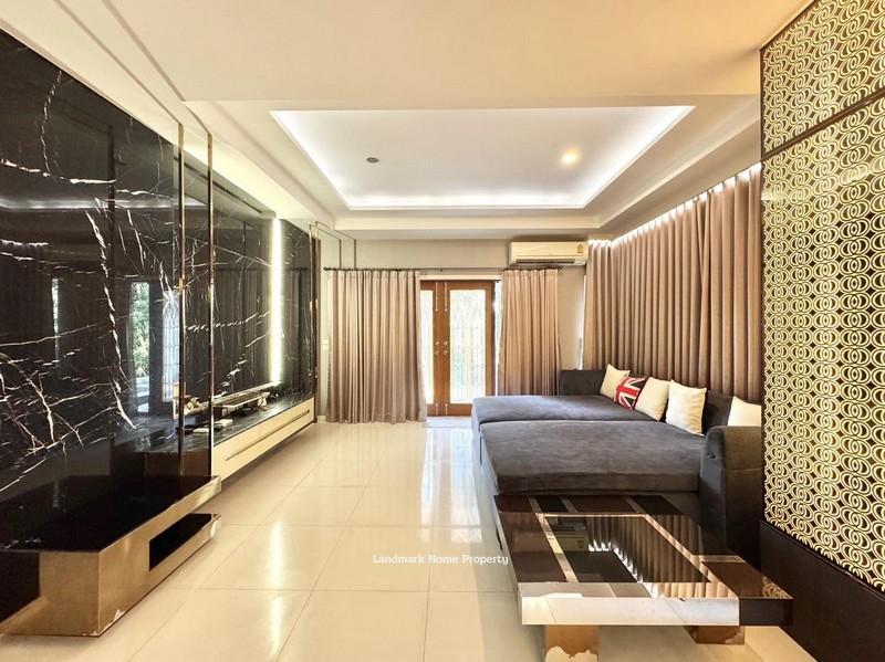 LM26-00014 ขายบ้านเดี่ยว 2 ชั้น ลัดดารมย์อิลิแกรน พระราม 5 เนื้อที่กว้างถึง 140 ตรว 4นอน 5น้ำ เดินทางสะดวก ติดวงเวียนพระ 3