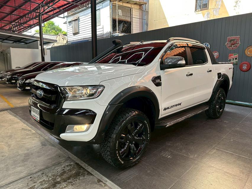 FORD RANGER 2.2 WildTrak Hi-Rider Double Cab ปี2017 รถบ้านแท้ รถสวยสภาพกริ๊บๆ
