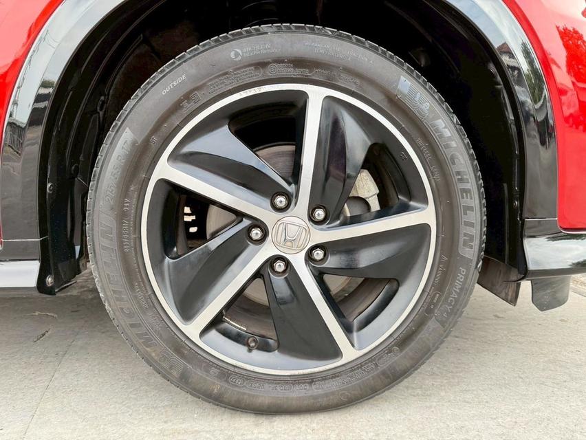 HONDA HRV 1.8RS TOP 2019 สีแดง MINOR CHANGE มือเดียวป้ายแดง 18