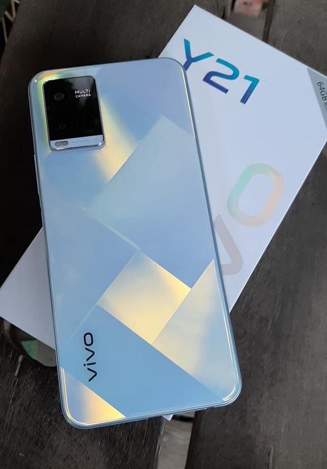 Vivo Y21 เครื่องสวยอุปกรณ์ครบกล่อง