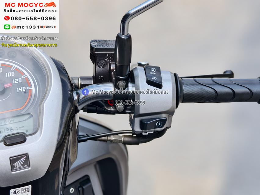 Scoopy i 2021 วิ่ง10000โล รถบ้านมือเดียว เครื่องท่อเดิม กุญแจบุคเซอวิสครบ เล่มเขียวชุดโอนครบ No1299 7