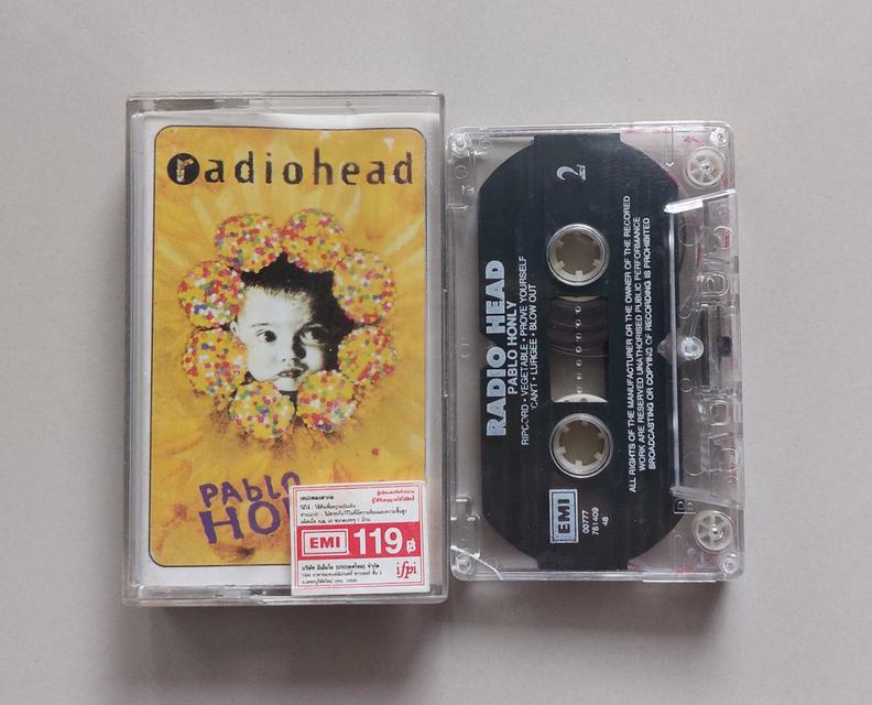 □มือ2 เทปเพลง วง RADIOHEAD□อัลบั้ม PABLO HONLY (ลิขสิทธิ์แท้)(แนว rock) 3