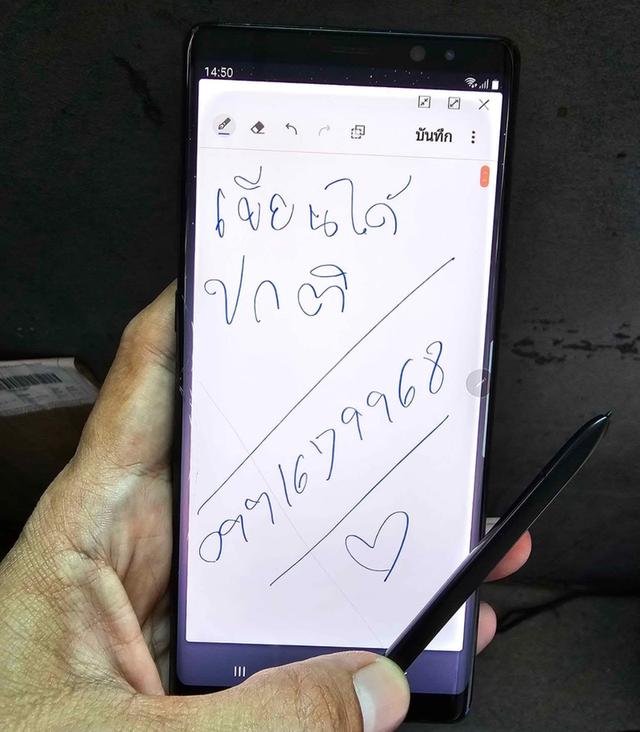 Galaxy Note 8 สีดำ เครื่องสภาพดี 3