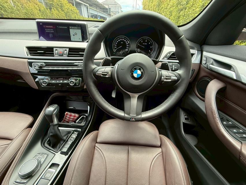 #BMW #X1 sDrive20d M-Sport F48 ปี 2020 รถสีเดิมทั้งคันไม่เคยมีอุบัติเหตุใดๆ ประกันชั้น 1 เหลือ ยางใหม่ 4 เส้น รูปที่ 6
