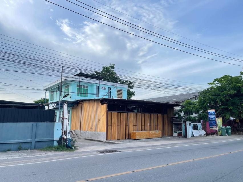 ขายที่ดินพร้อมบ้านติดถนนบางบอน 1