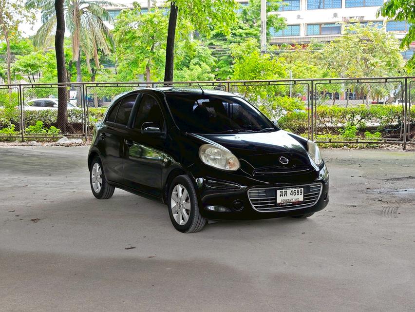 ขายรถ Nissan March 1.2V ปี 2012 สีดำ เกียร์ออโต้